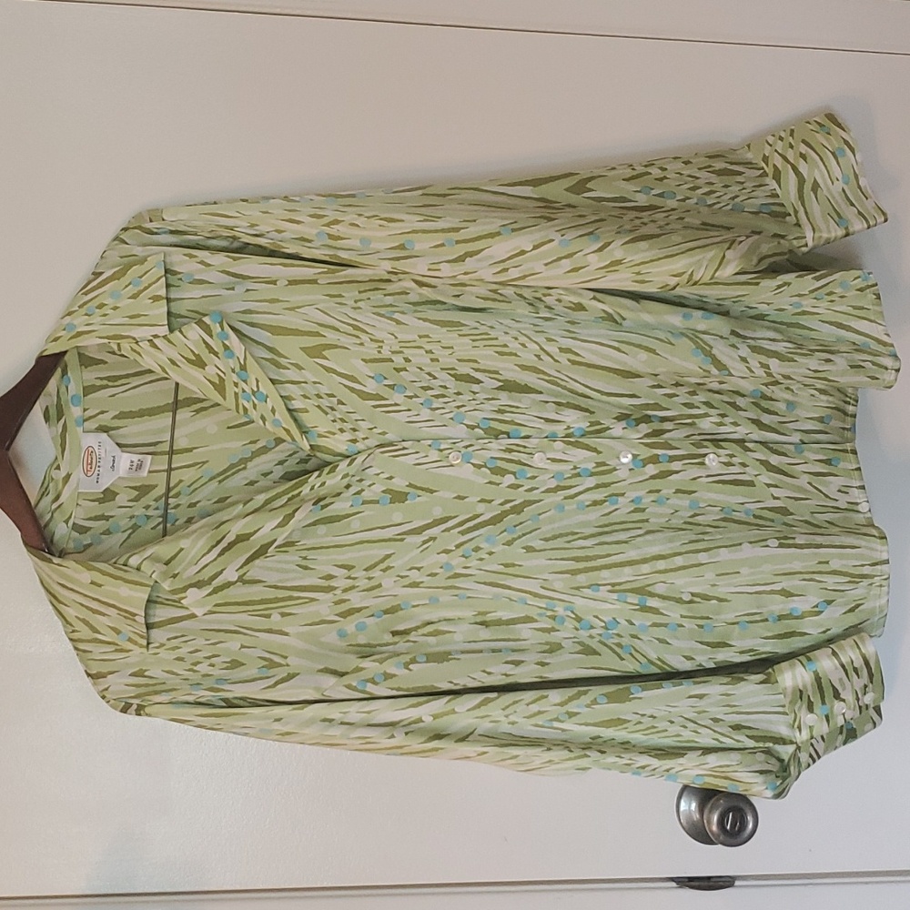Talbots Blouse Silk Blend Plus Size 24W Petite